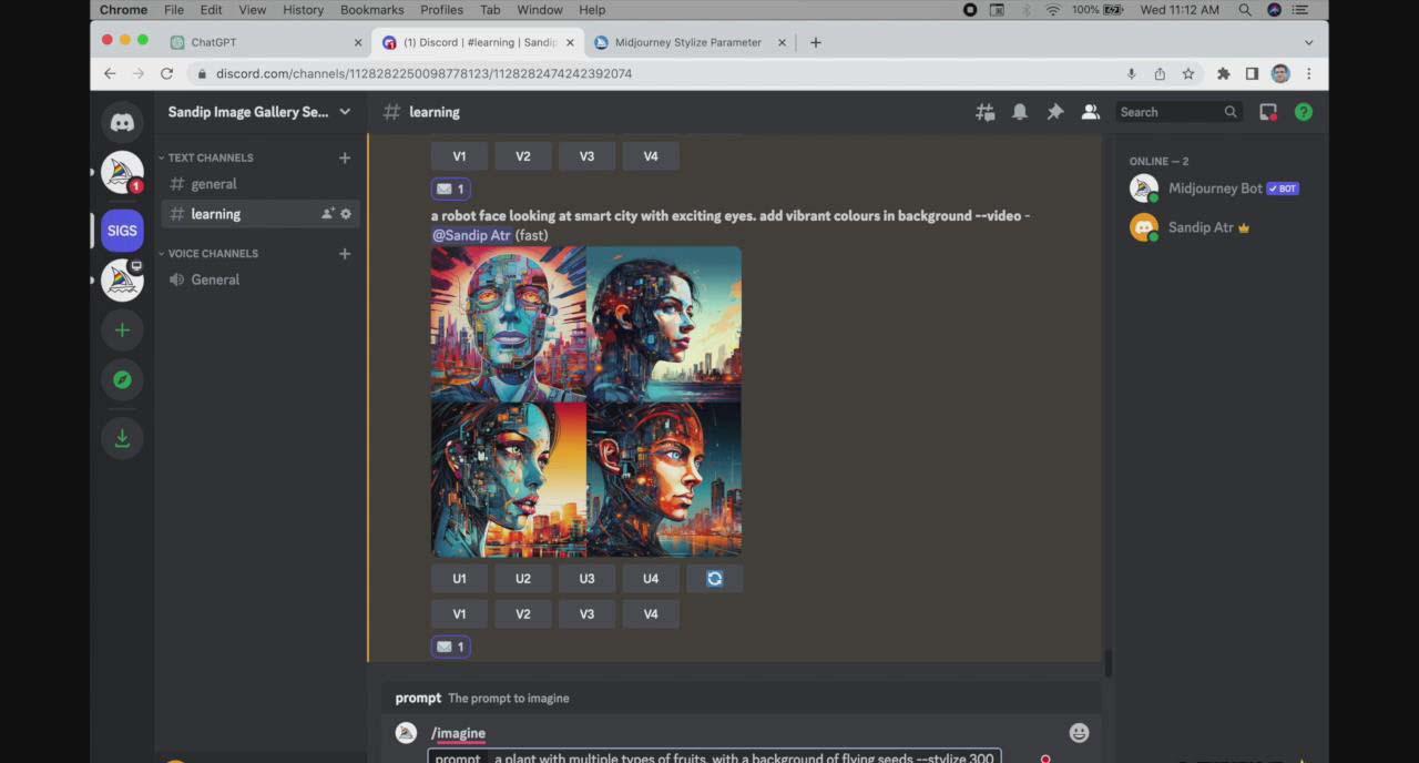 图片[2]-ChatGPT4 和 MidJourney AI 绘画聊天革命性指南教程-33节视频课-中英字幕-乐码云集