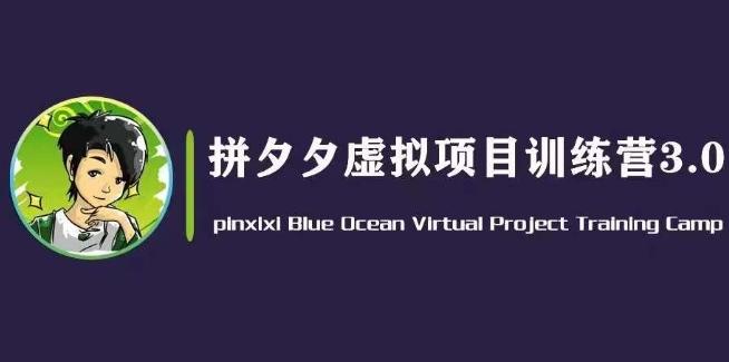 黄岛主·拼夕夕虚拟变现3.0，蓝海平台的虚拟项目，单天50-500+纯利润-乐码云集