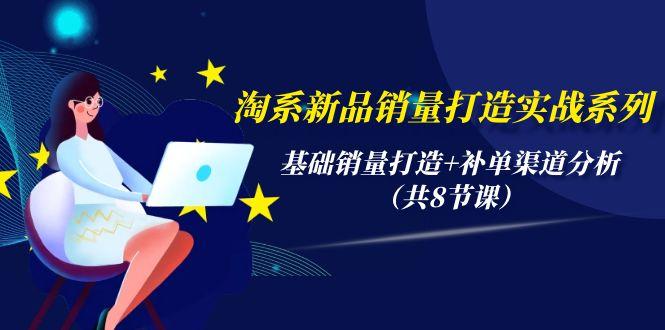 (9962期)淘系新品销量打造实战系列，基础销量打造+补单渠道分析(共8节课)-乐码云集