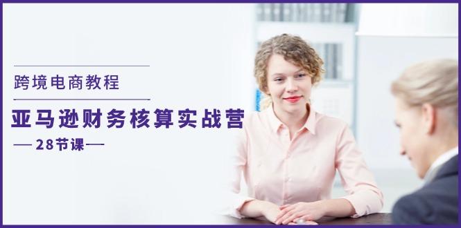 跨境电商教程：亚马逊-财务核算实战营(28节课-乐码云集