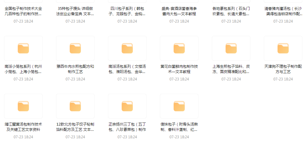 全国各系包子的做法-乐码云集