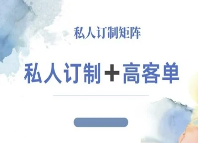 小红书自媒体咨询师IP教程，私人定制+高客单-乐码云集