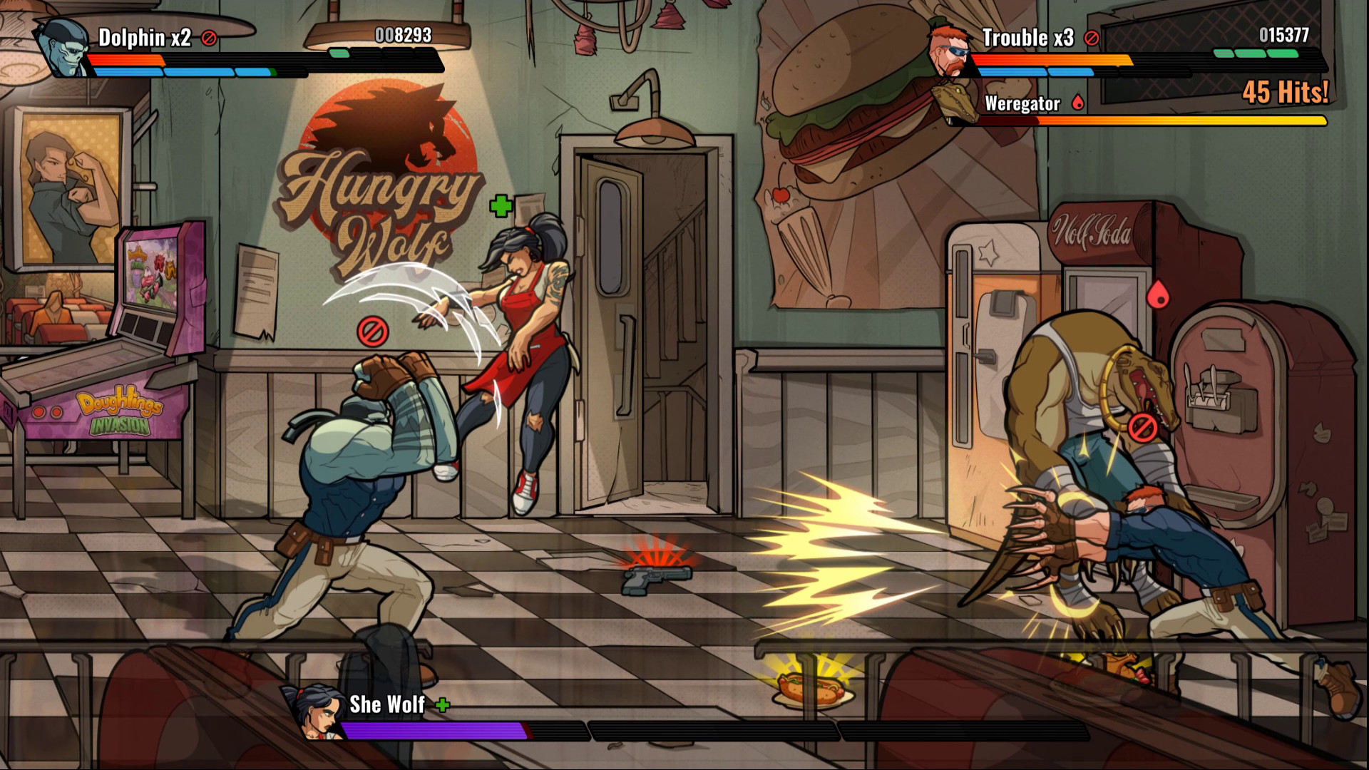 《混乱斗士 Mayhem Brawler》Switch中文版NSZ下载 – 含2.2.39补丁-乐码云集
