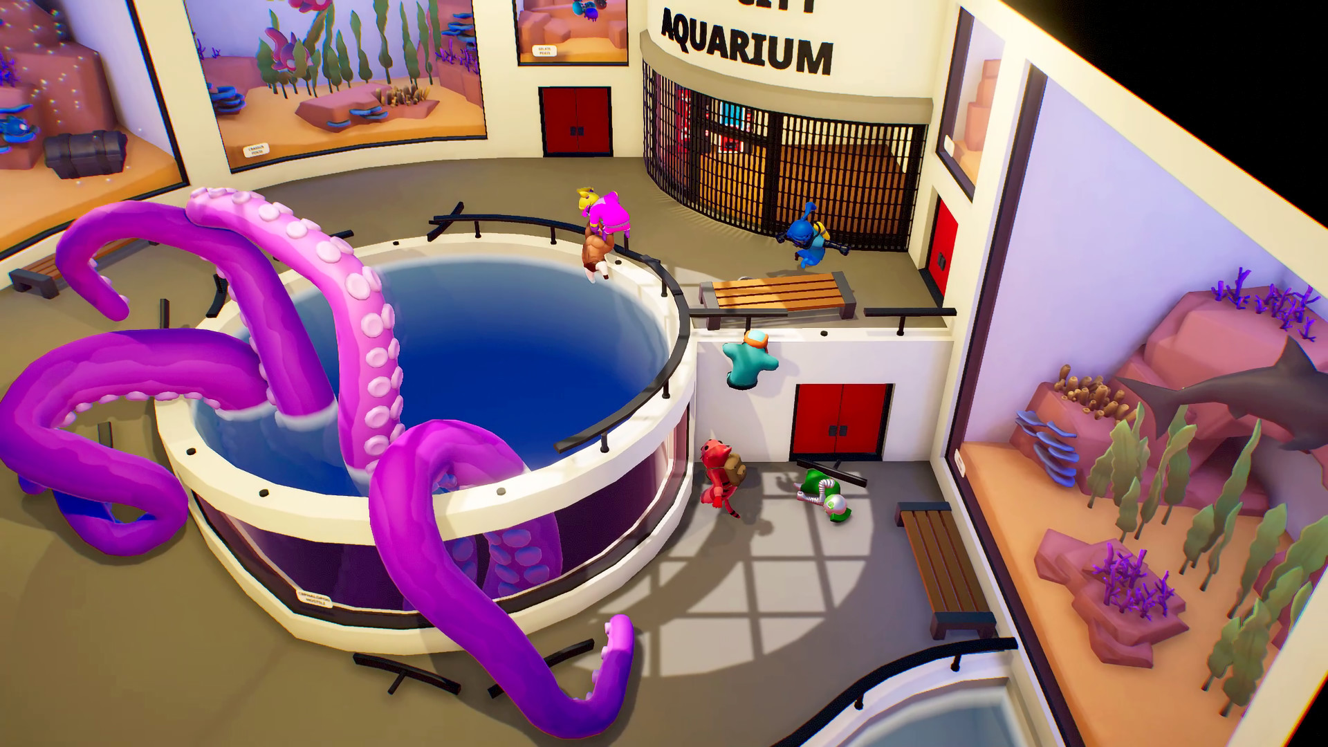 《萌萌小人大乱斗 Gang Beasts》Switch中文版NSZ下载 – 含1.28.0补丁-乐码云集