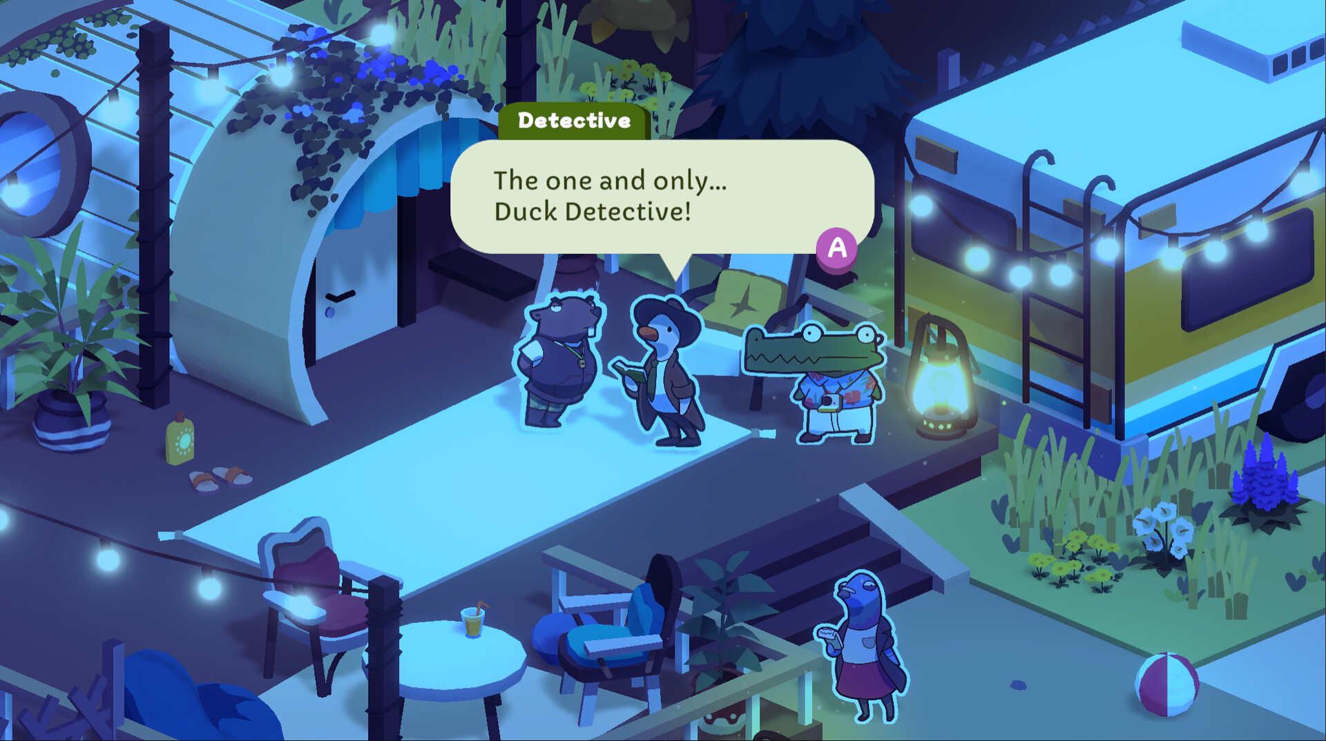 《鸭鸭侦探:露营鬼影 Duck Detective: The Ghost of Glamping》Switch中文版NSZ下载 – 含2.3.24补丁-乐码云集