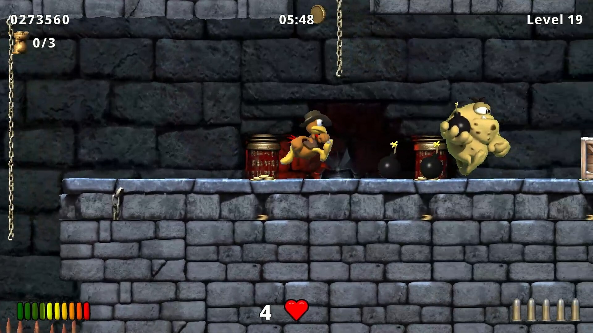 《怪鸡历险记 Moorhuhn Jump and Run Traps and Treasures》Switch英日文版NSZ下载-乐码云集