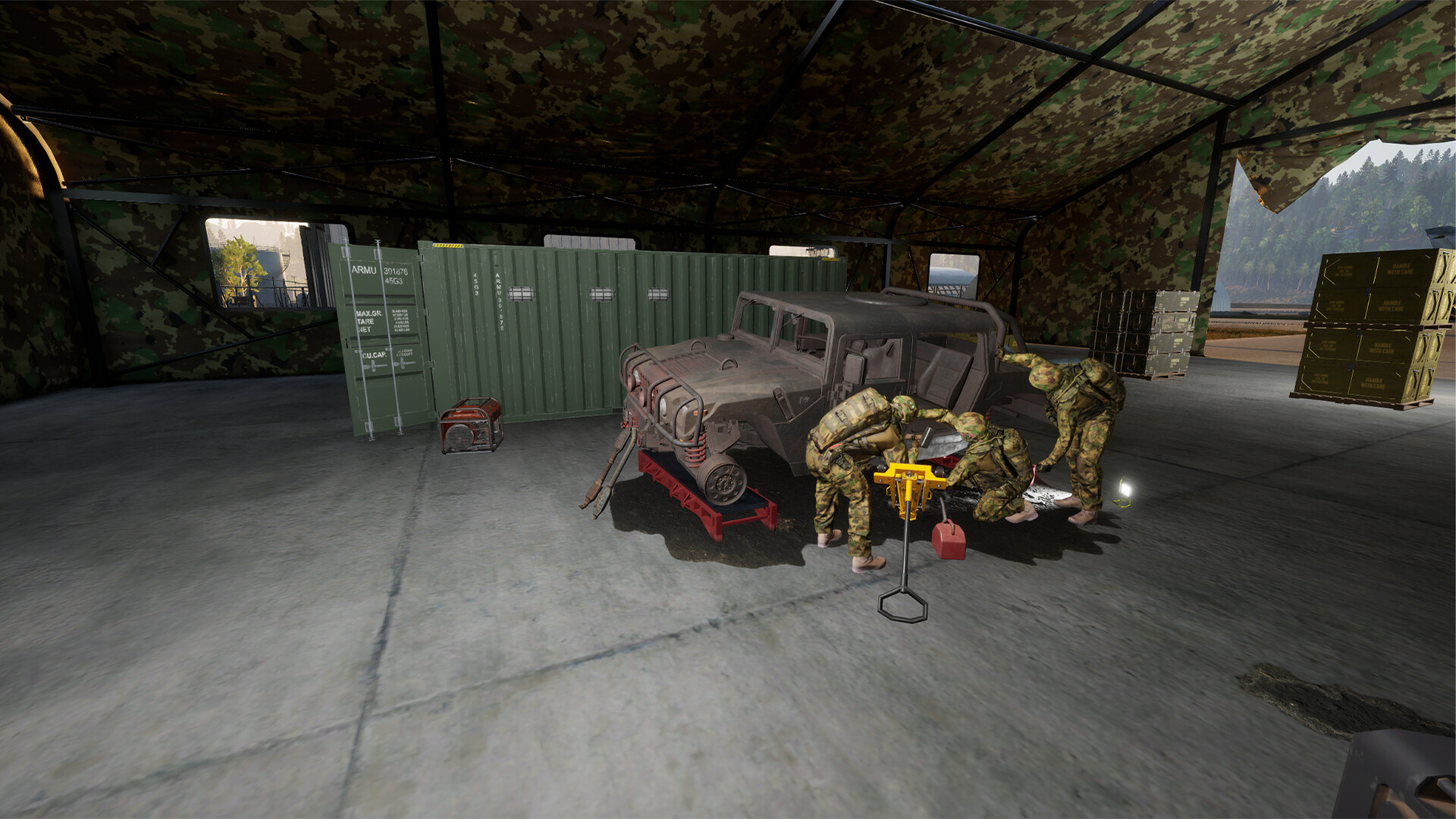 《军事物流模拟器/Military Logistics Simulator》PC中文版下载-含Build.21162363-乐码云集
