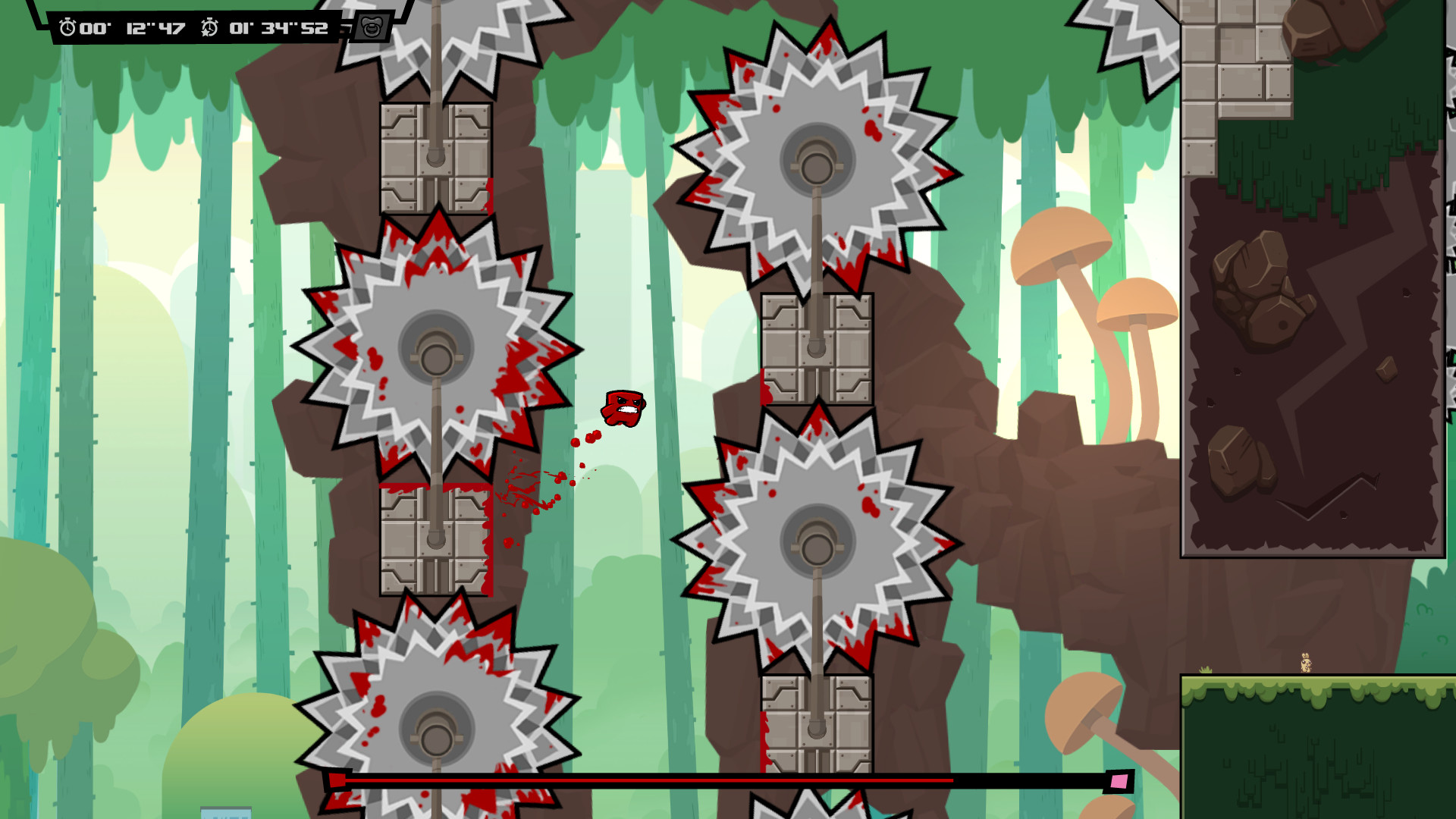 【5.05】《永远的超级食肉男孩 Super Meat Boy forever》PS4美版中文下载- 含1.10补丁-乐码云集