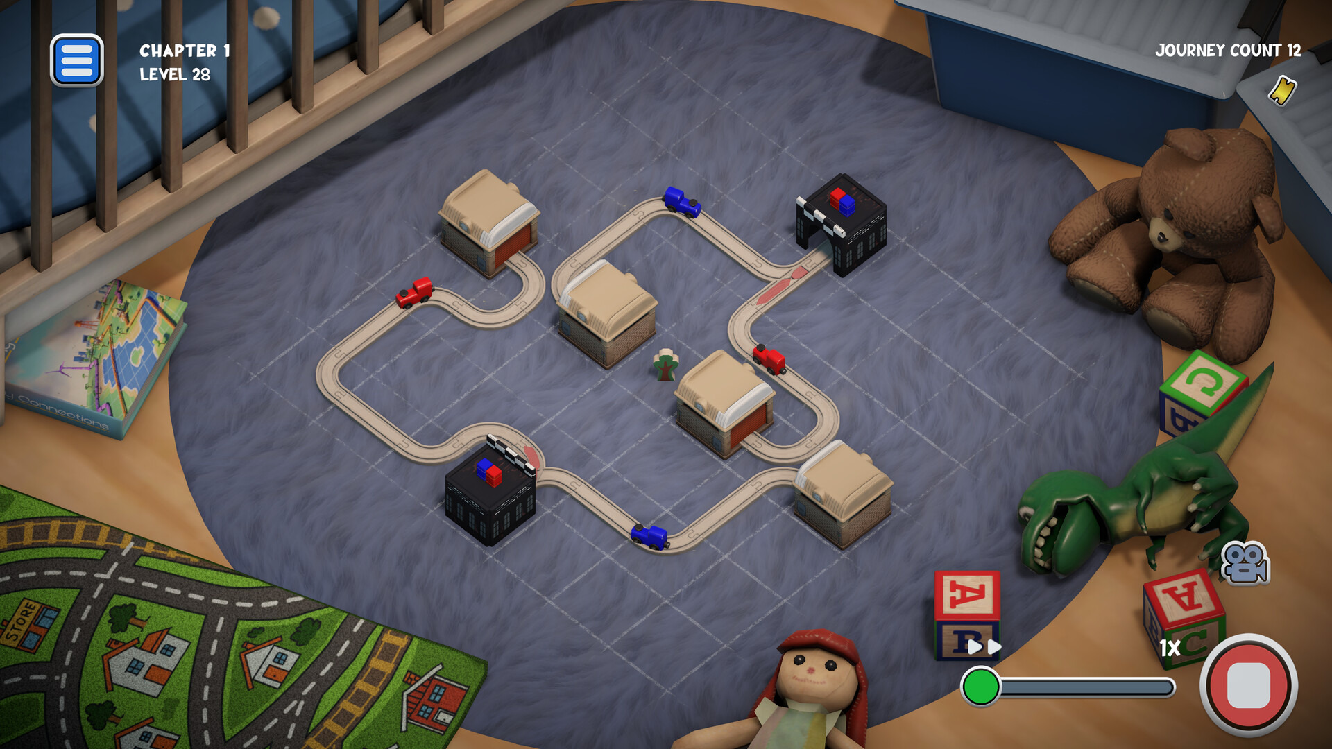 《迷你小火车 Teeny Tiny Trains》Switch美版NSZ下载-乐码云集