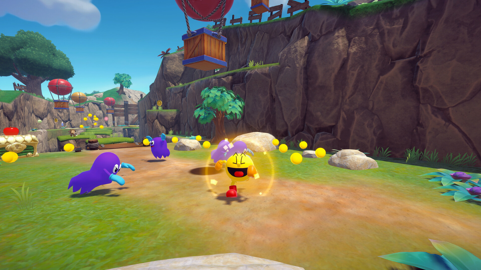 《吃豆人 吃遍世界2 重制版 PAC-MAN 2》Switch港版中文NSZ下载 – 含1.0.4补丁+2DLC-乐码云集