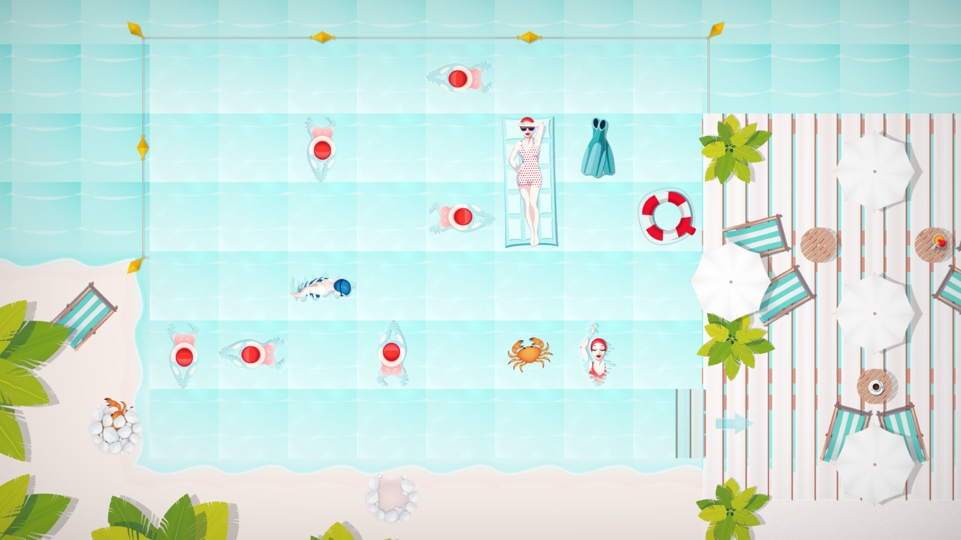 《泳池逃生 Swim Out》Switch中文版NSP下载 – 含1.4.1补丁-乐码云集