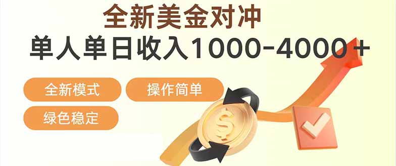 日赚1700—4000+，全新美金对冲项目，合规稳定，创业优选，可放大。-乐码云集