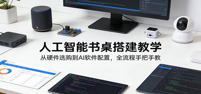 人工智能书桌搭建教学：从硬件选购到AI软件配置，全流程手把手教-乐码云集