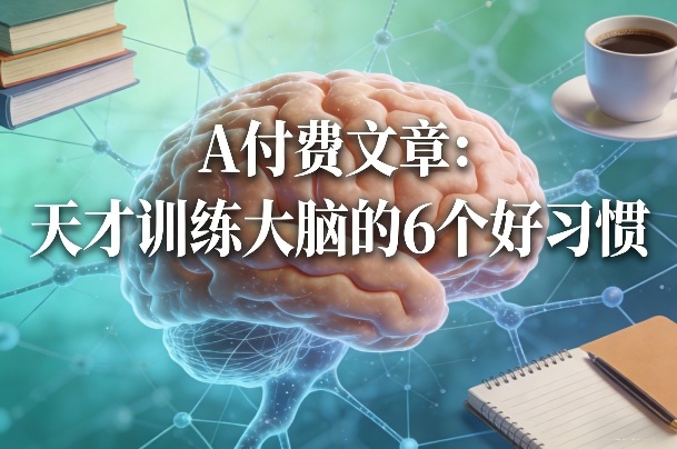 付费文章：天才训练大脑的6个好习惯-乐码云集