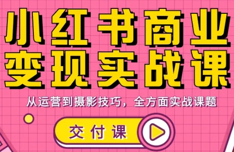 饭饭老师·小红书商业变现实战课-乐码云集
