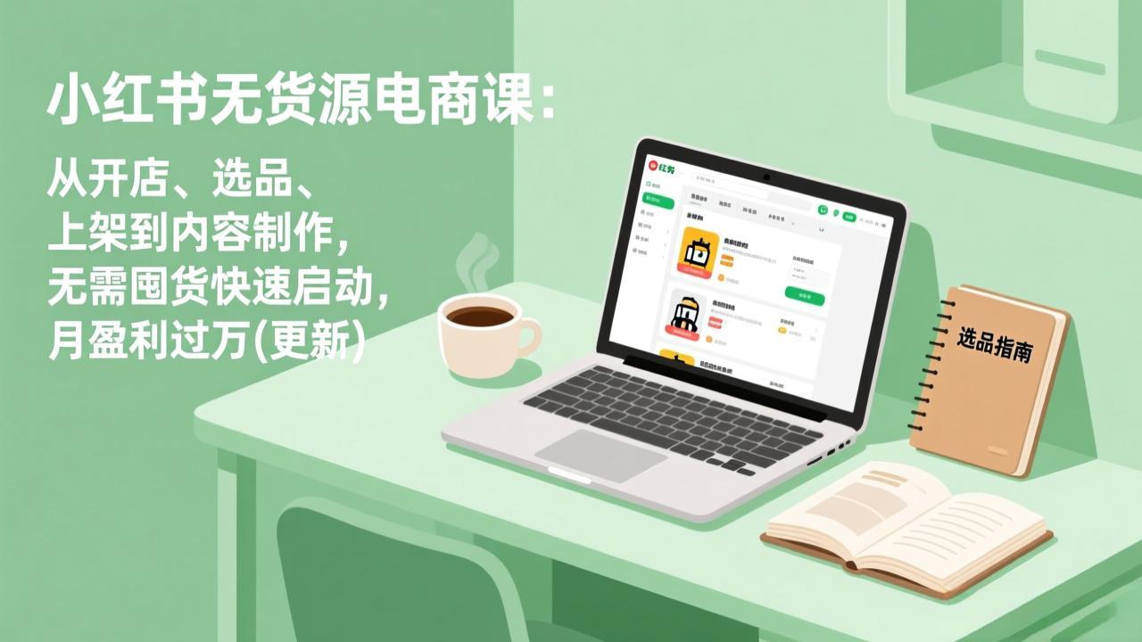 小红书无货源电商课(3月更新-乐码云集