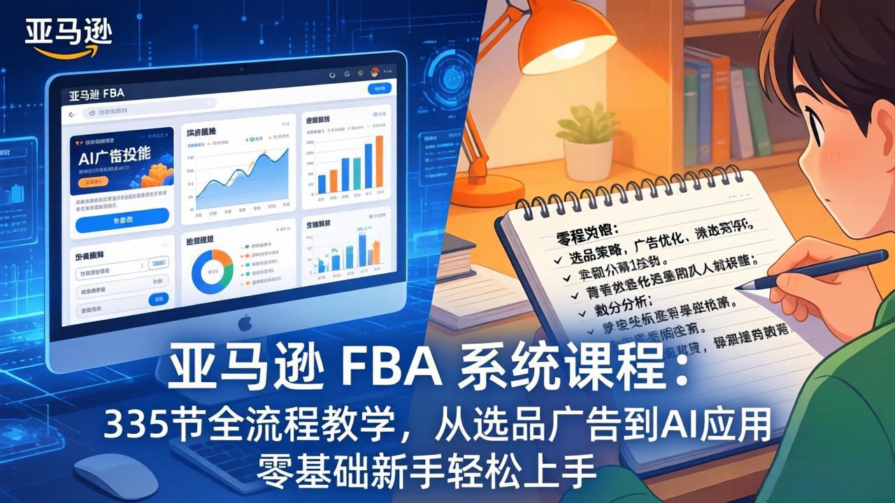 亚马逊 FBA 系统课程(更新26年3月-乐码云集