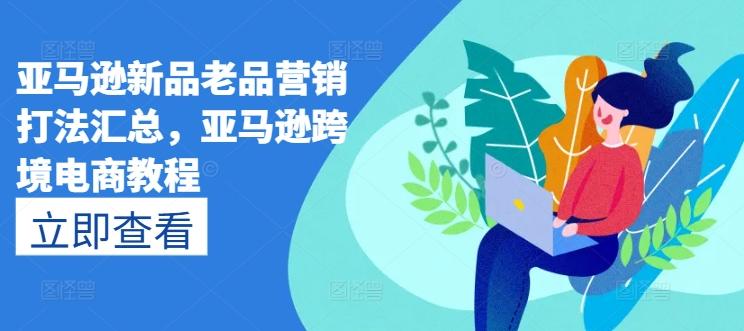 亚马逊新品老品营销打法汇总，亚马逊跨境电商教程-乐码云集