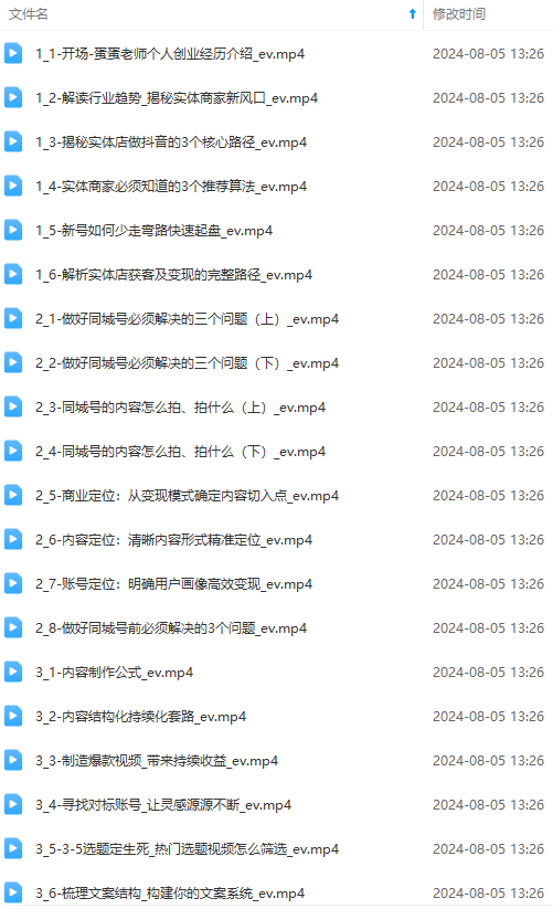 图片[1]-实体店老板获客特训营：认知、定位、文案、矩阵、直播、AI等(72节-乐码云集
