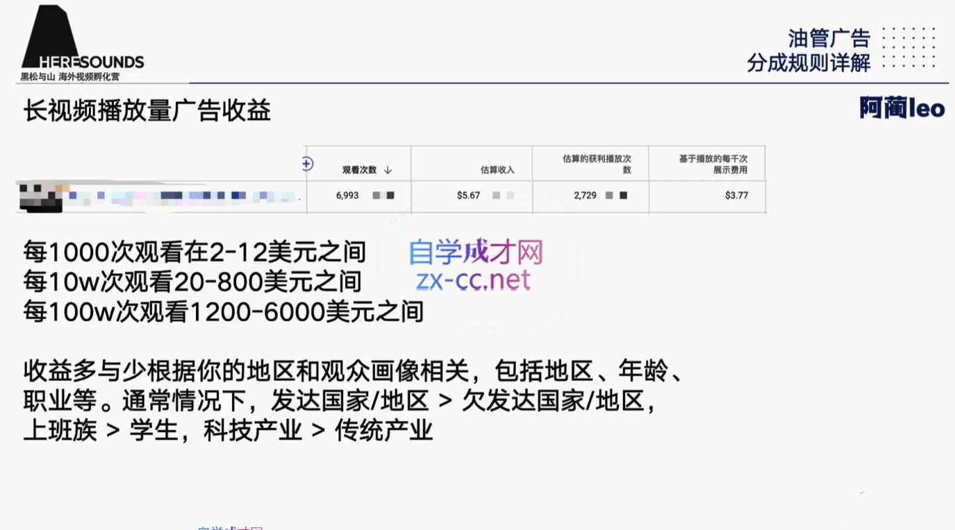 阿蔺Leo·跨境油管视频YouTube实训营(更新2025)-乐码云集