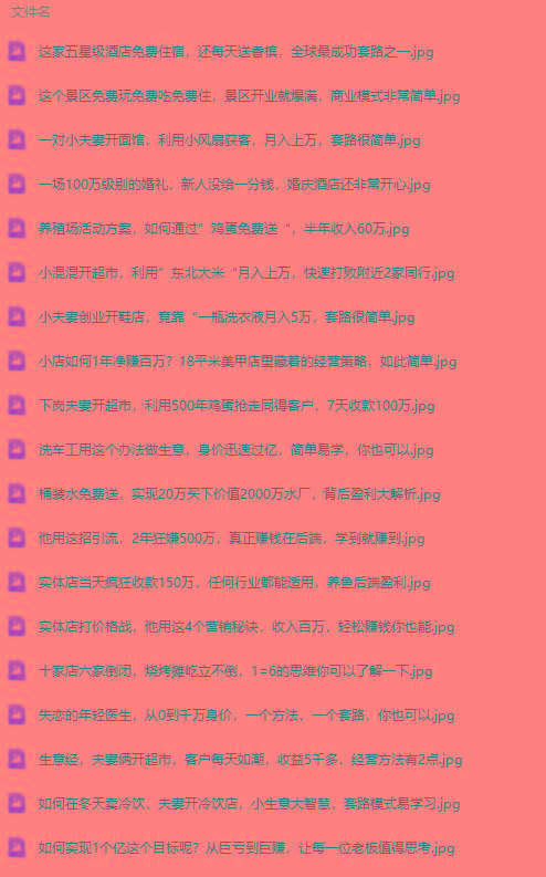 图片[2]-(9607期)真实有效391套商业模式，年入几十到几百万案例解析(电子书+视频+图文)-乐码云集