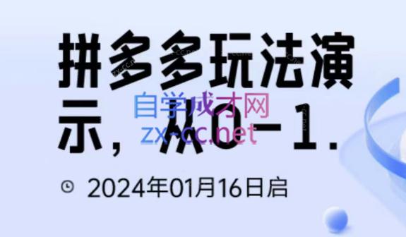 吴老师·拼多多从选品到截流到付费的玩法技巧-乐码云集