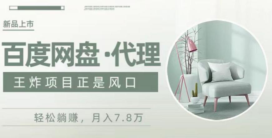 度盘代理，月入7w保姆级全方位教程-乐码云集