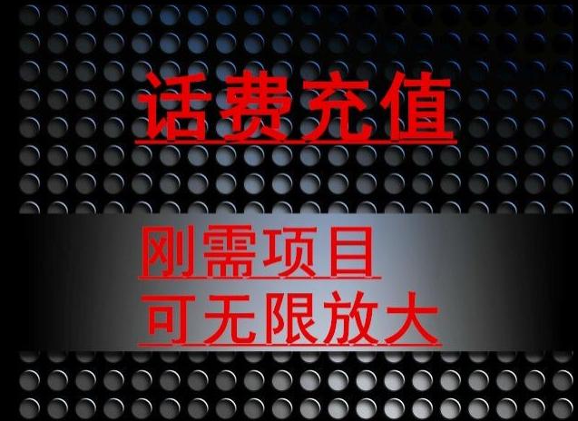 最新蓝海项目，刚需赛道，95折充话费月入5位数-乐码云集