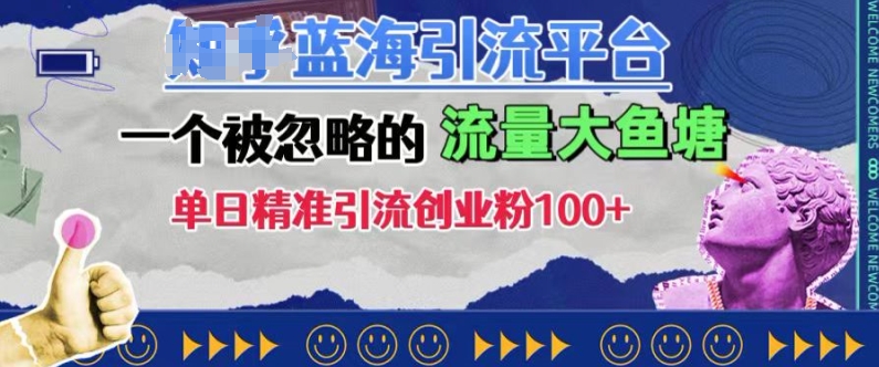 豆瓣蓝海引流平台，一个被忽略的流量大鱼塘，单日精准引流创业粉100+-乐码云集