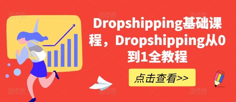 Dropshipping基础课程，Dropshipping从0到1全教程-乐码云集