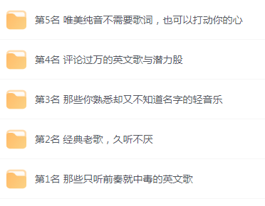 【无损音乐分享】网易云音乐收藏榜单前五名合集 精选好歌-乐码云集