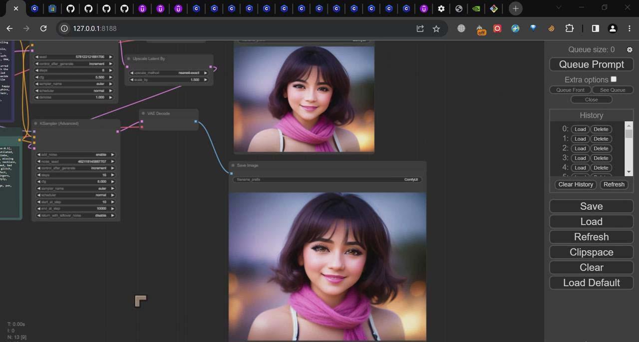 图片[2]-ComfyUI 利用 Stable Diffusion 学习AI GUI 工作流程教程-中英字幕-乐码云集