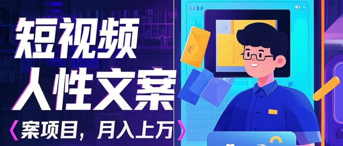 利用AI自动制作短视频人性文案项目：揭秘月入上万的精准流量变现秘籍-乐码云集