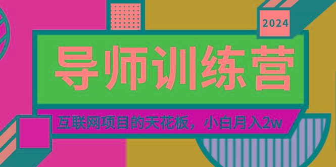《导师训练营》精准粉丝引流的天花板，小白月入2w-乐码云集