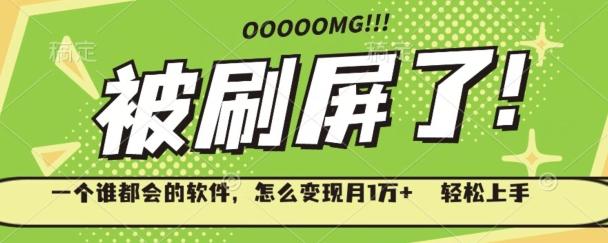 一个谁都会的软件，怎么变现月1万+轻松上手-乐码云集