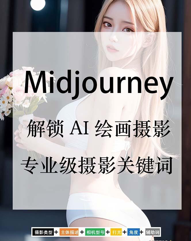 Midjourney关键词-解锁AI绘画专业级人工智能摄影关键词表-乐码云集