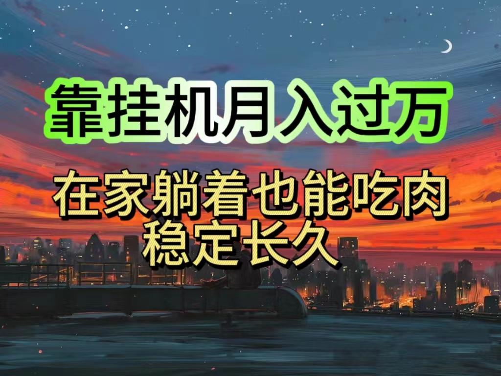 挂机项目日入1000+，躺着也能吃肉，适合宝爸宝妈学生党工作室，电脑手…-乐码云集