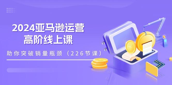 2024亚马逊运营-高阶线上课，助你突破销量瓶颈(228节课-乐码云集