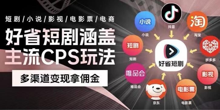 最新爆火好省短剧推广项目，轻松日入1000+，操作简单，人人可做-乐码云集
