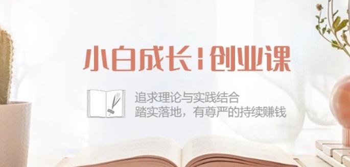 小白成长创业课：追求理论与实践结合，踏实落地，有尊严的持续赚钱-42节-乐码云集