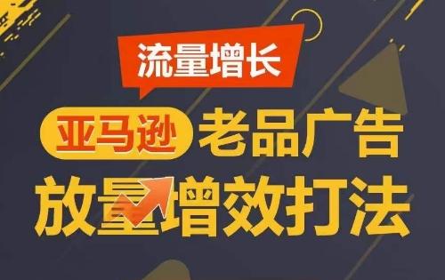 流量增长 亚马逊老品广告放量增效打法，短期内广告销量翻倍-乐码云集