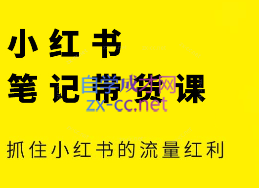 张宾·小红书笔记带货课(更新9月)-乐码云集