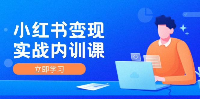 小红书变现实战内训课，0-1实现小红书-IP变现 底层逻辑/实战方法/训练结合-乐码云集