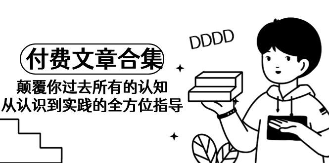 (9646期)《某公众号付费文章合集》颠覆你过去所有的认知 从认识到实践的全方位指导-乐码云集