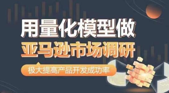 用量化模型做亚马逊市场调研，从数据出发，更高效更准确做判断，极大提高产品开发成功率-乐码云集
