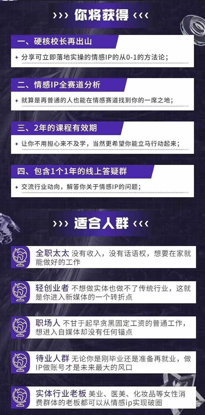 图片[1]-情感直播IP短视频全通大课，普通人的IP之路从情感赛道开始(18节-乐码云集