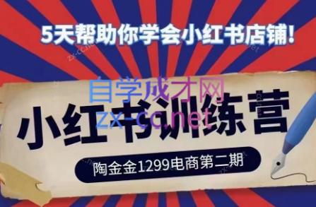 陶金金·小红书训练营(第二期)-乐码云集