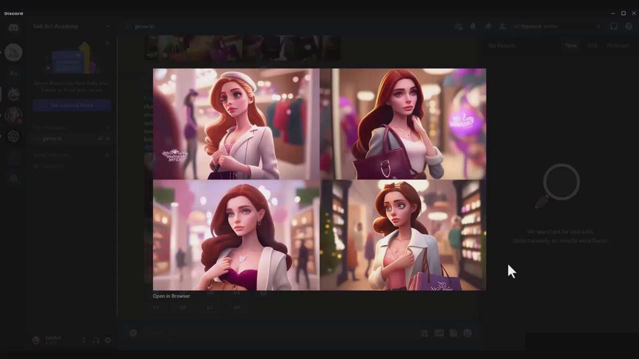 图片[5]-掌握 MidJourney V5 AI + ChatGPT创建一致的角色设计图像-22节课-中英字幕-乐码云集