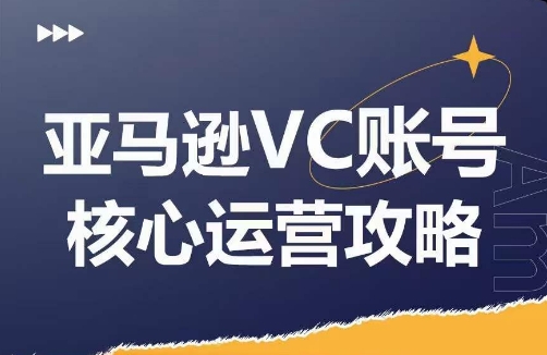 亚马逊VC账号核心玩法解析，实战经验拆解产品模块运营技巧，提升店铺GMV，有效提升运营利润-乐码云集