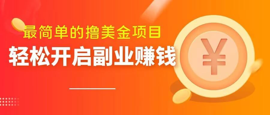 最简单无脑的撸美金项目，操作简单会打字就行，迅速上车【揭秘】-乐码云集
